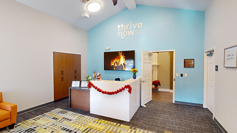 ThriveNow Pleasant Hill reception area